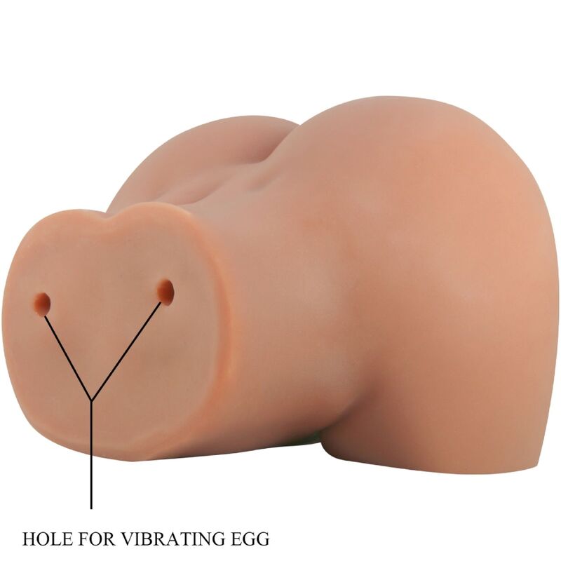 CRAZY BULL - MILA VIBRATOR BUTT WITH REALISTIC VAGINA AND ANUS CONTROL REMOTO
