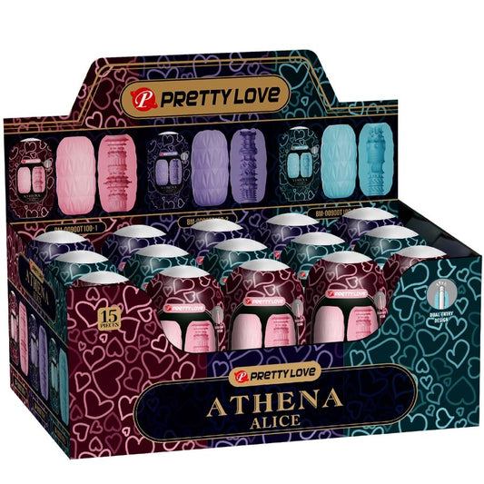 PRETTY LOVE - ATHENA ALICE PACK 15 VARIOUS MALE MASTURBATORS