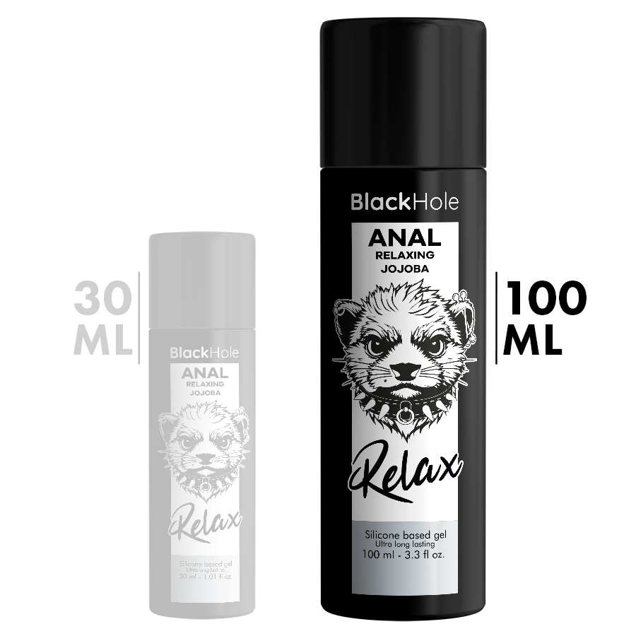 BLACK HOLE - ANAL RELAXING JOJOBA RELAX SILICONE BASE 100 ML
