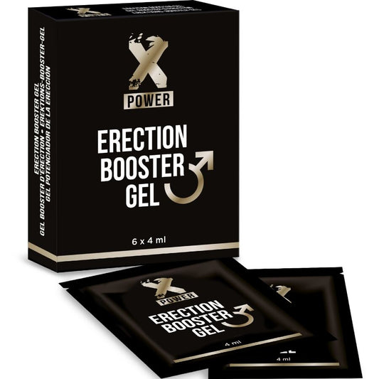 XPOWER - ERECTION BOOSTER GEL 6 X 4 ML